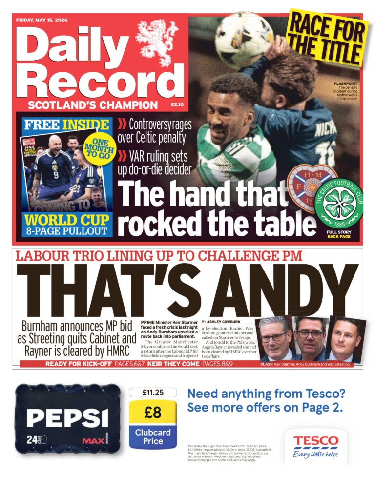 Daily Record 15 May 2026 Daily Record Kitap Kapağı