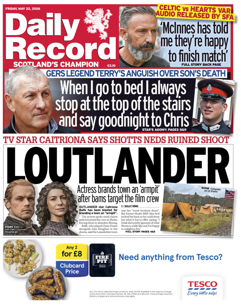 Daily Record 22 May 2026 Daily Record Kitap Kapağı