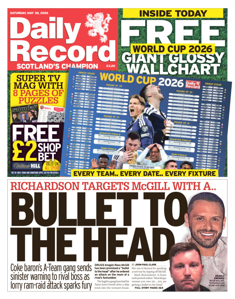 Daily Record 30 May 2026 Daily Record Kitap Kapağı