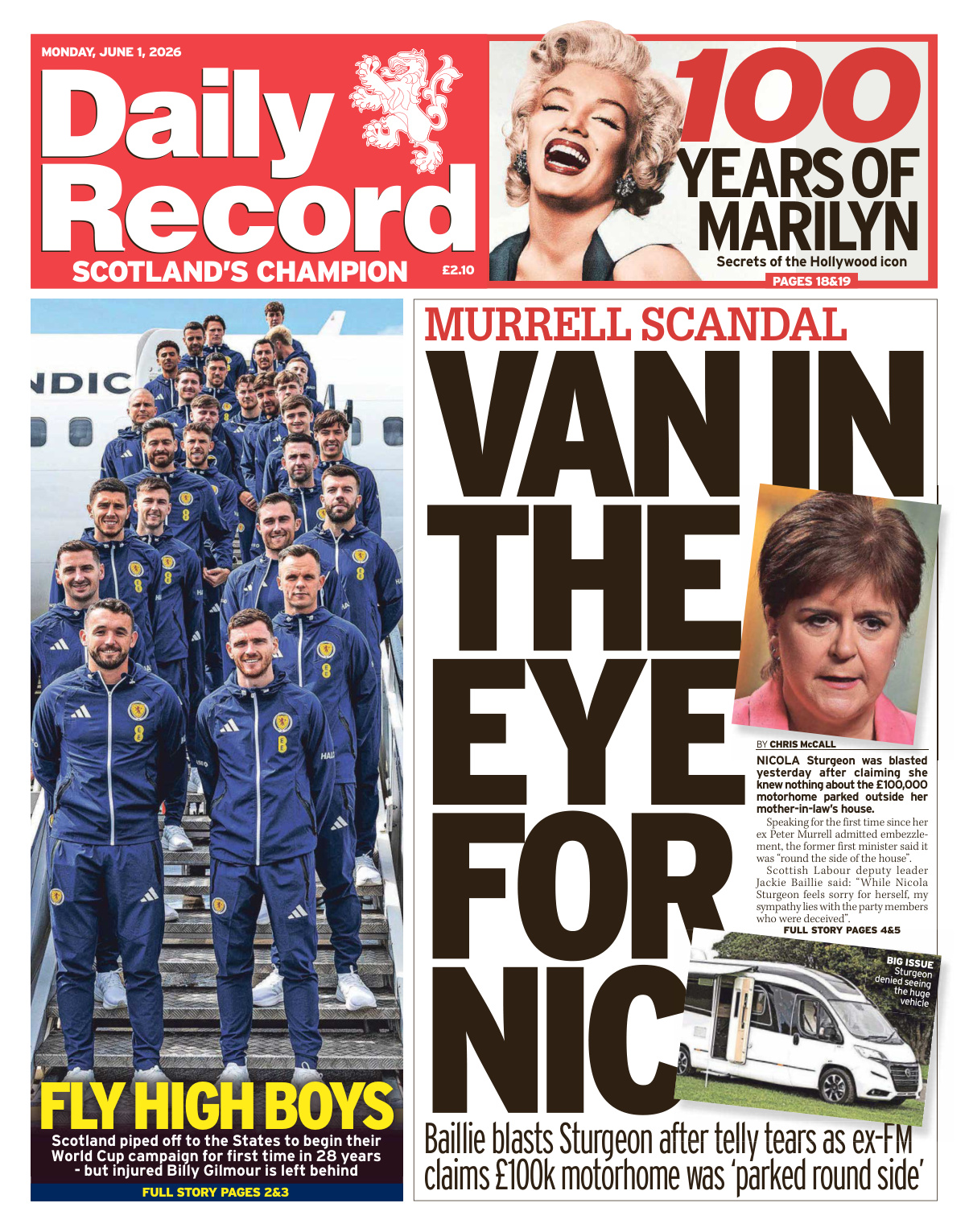 Daily Record - June 01 2026 PDF Download