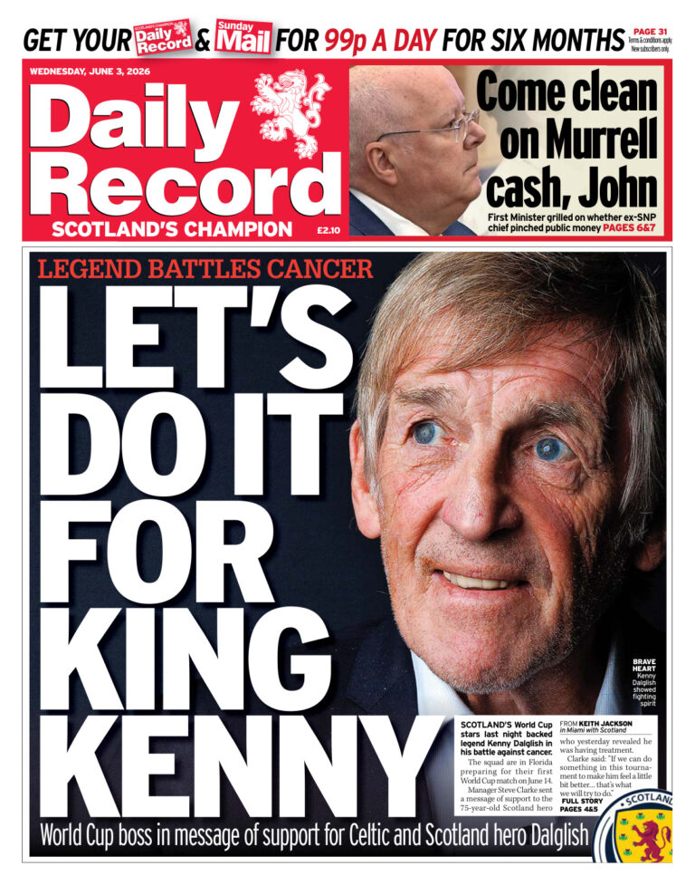 Daily Record – June 03 2026 PDF Download – Various Authors