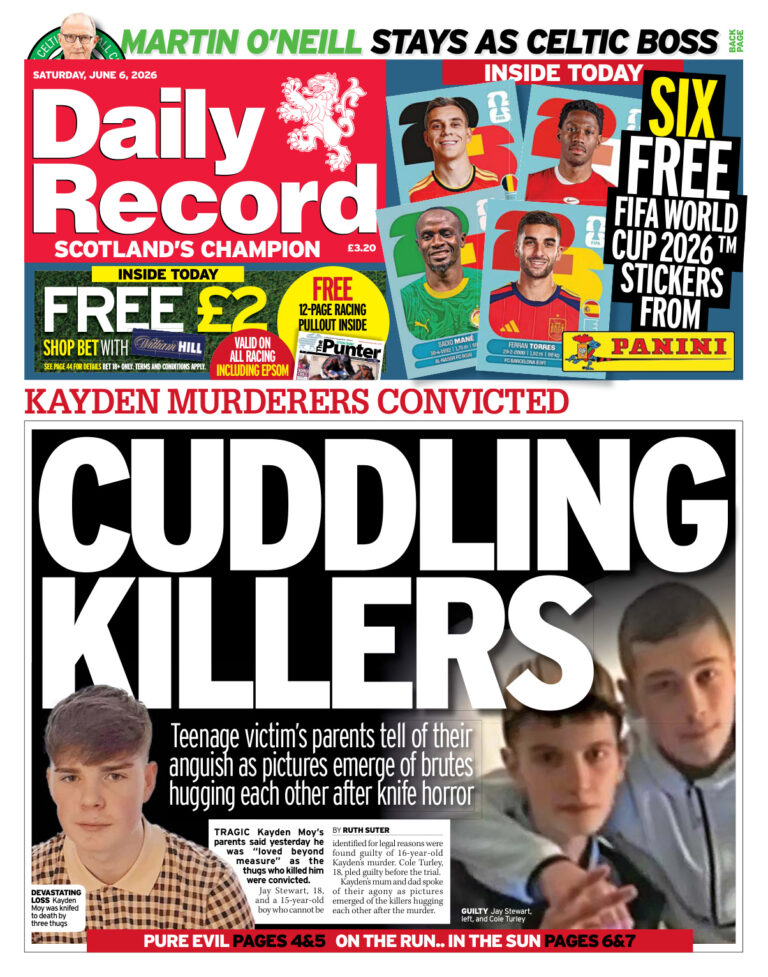 Daily Record – June 06 2026 PDF Download – Various Authors