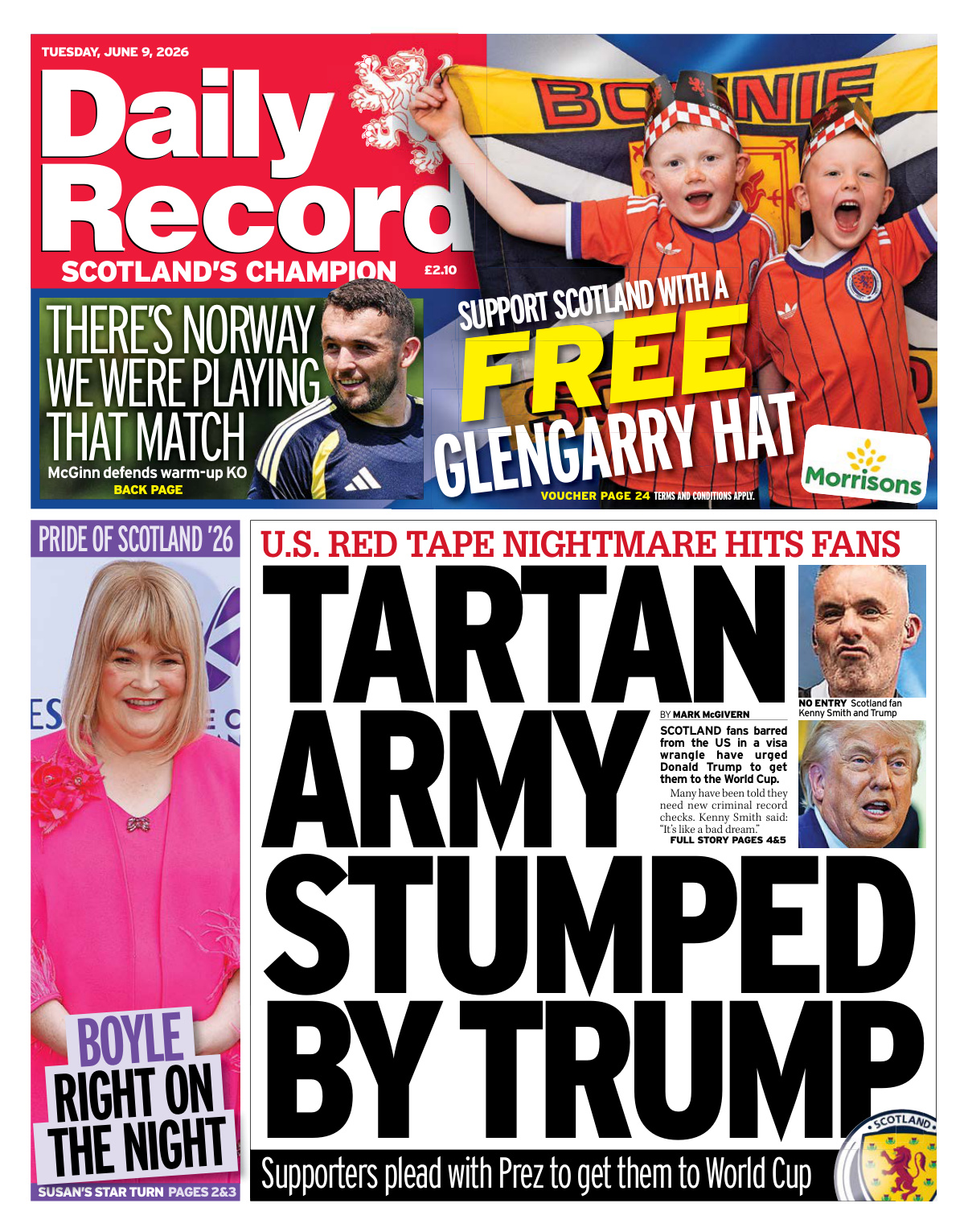 Daily Record June 09 2026 Daily Record Kitap Kapağı
