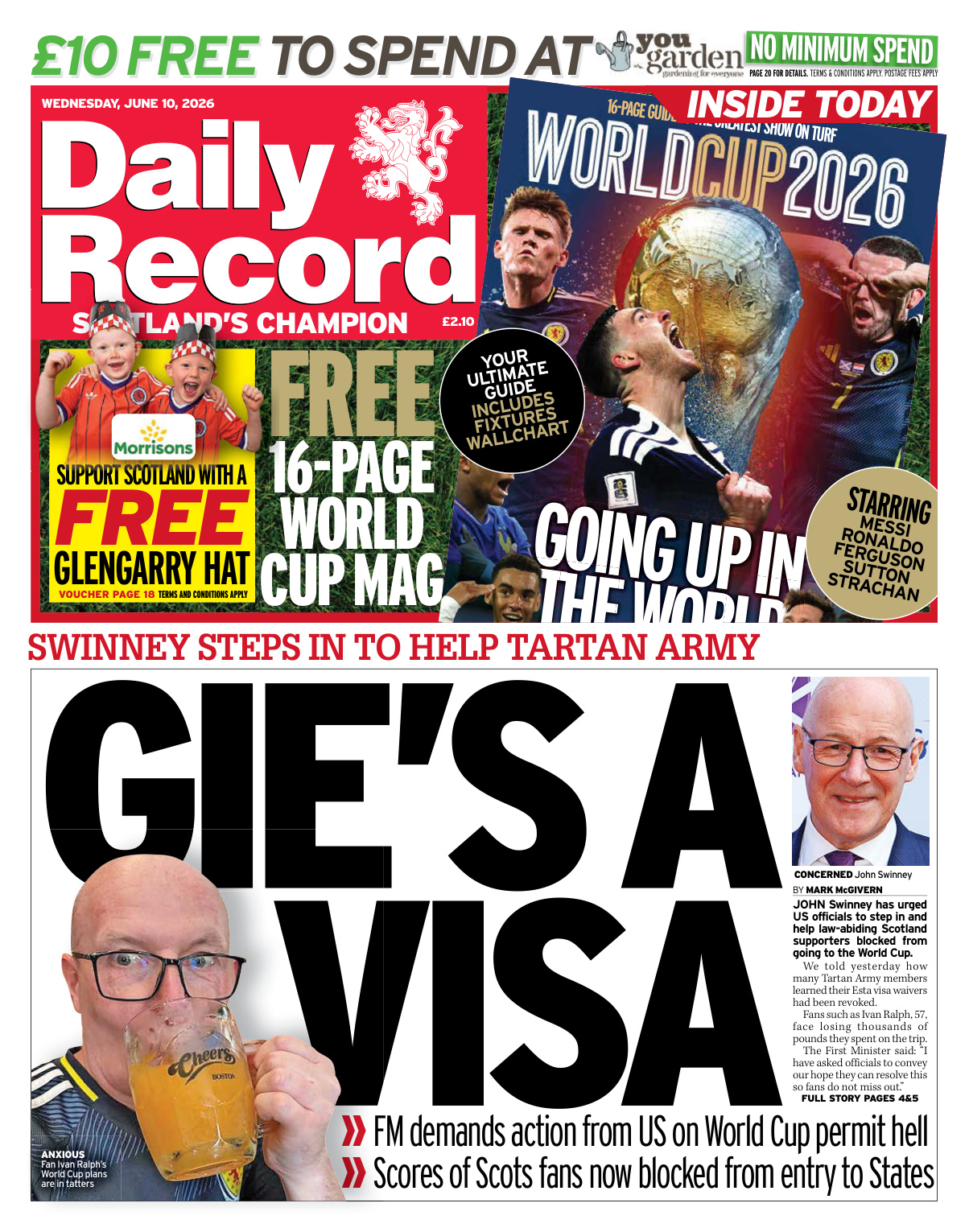 Daily Record June 10 2026 Daily Record Kitap Kapağı