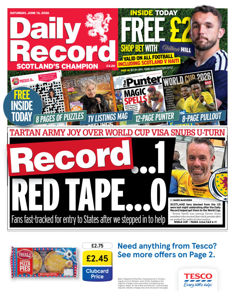Daily Record June 13 2026 Daily Record Kitap Kapağı