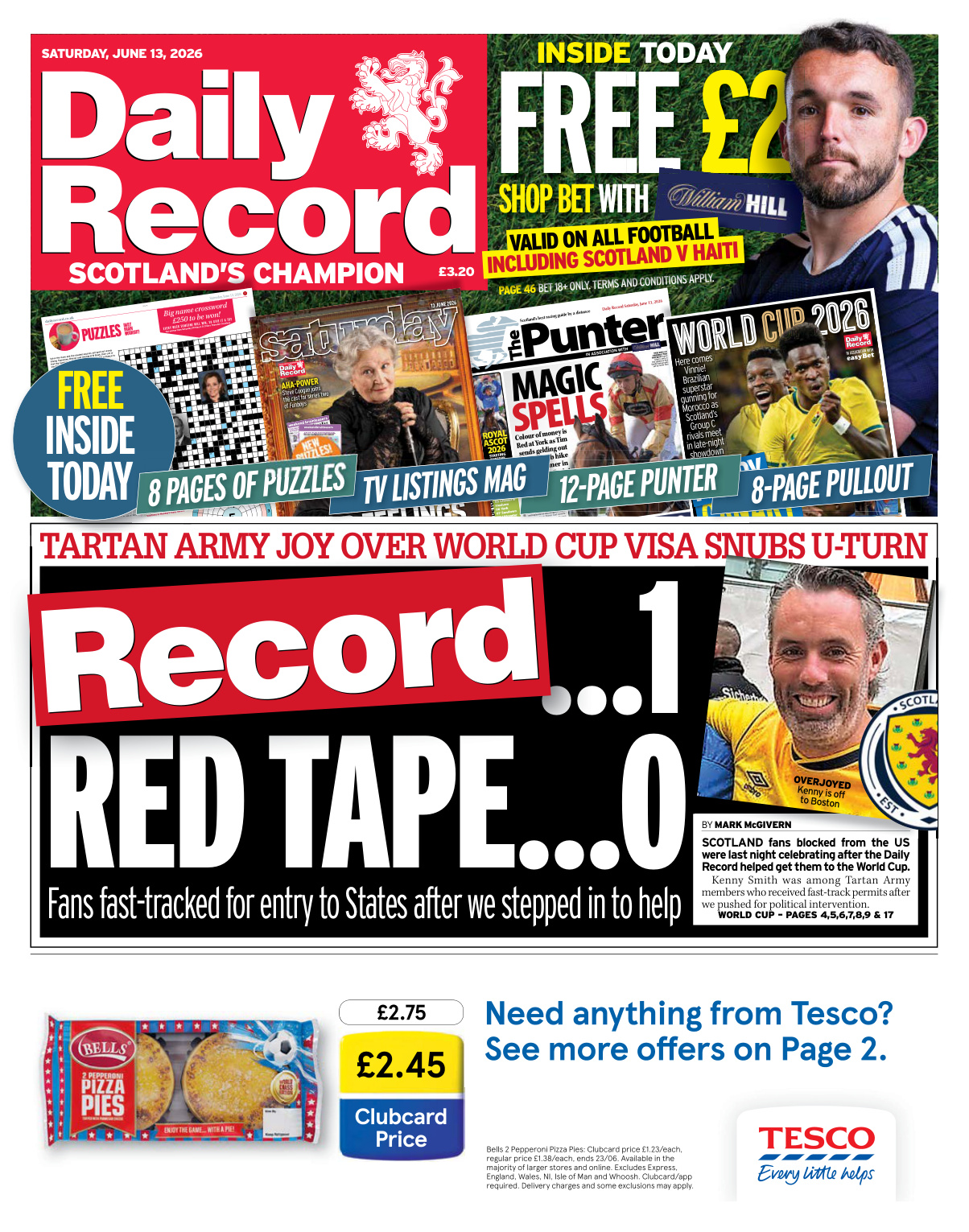 Daily Record June 13 2026 Daily Record Kitap Kapağı