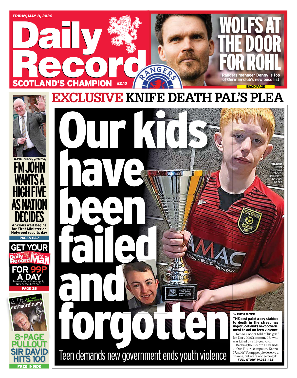 Daily Record May 08 2026 Daily Record Kitap Kapağı