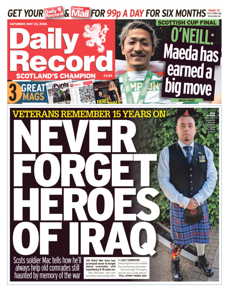 Daily Record May 23 2026 Daily Record Kitap Kapağı