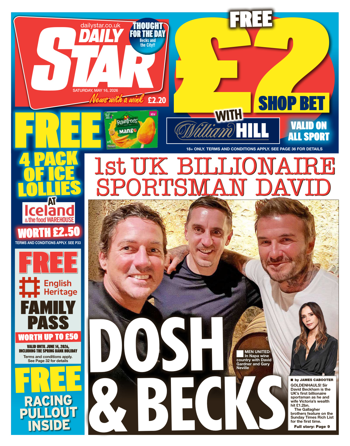 Daily Star 16 May 2026 Daily Star Kitap Kapağı