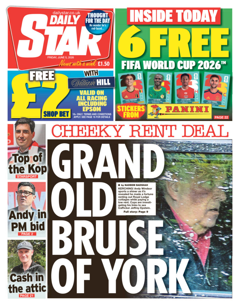 Daily Star – June 05 2026 PDF Download – Various Authors
