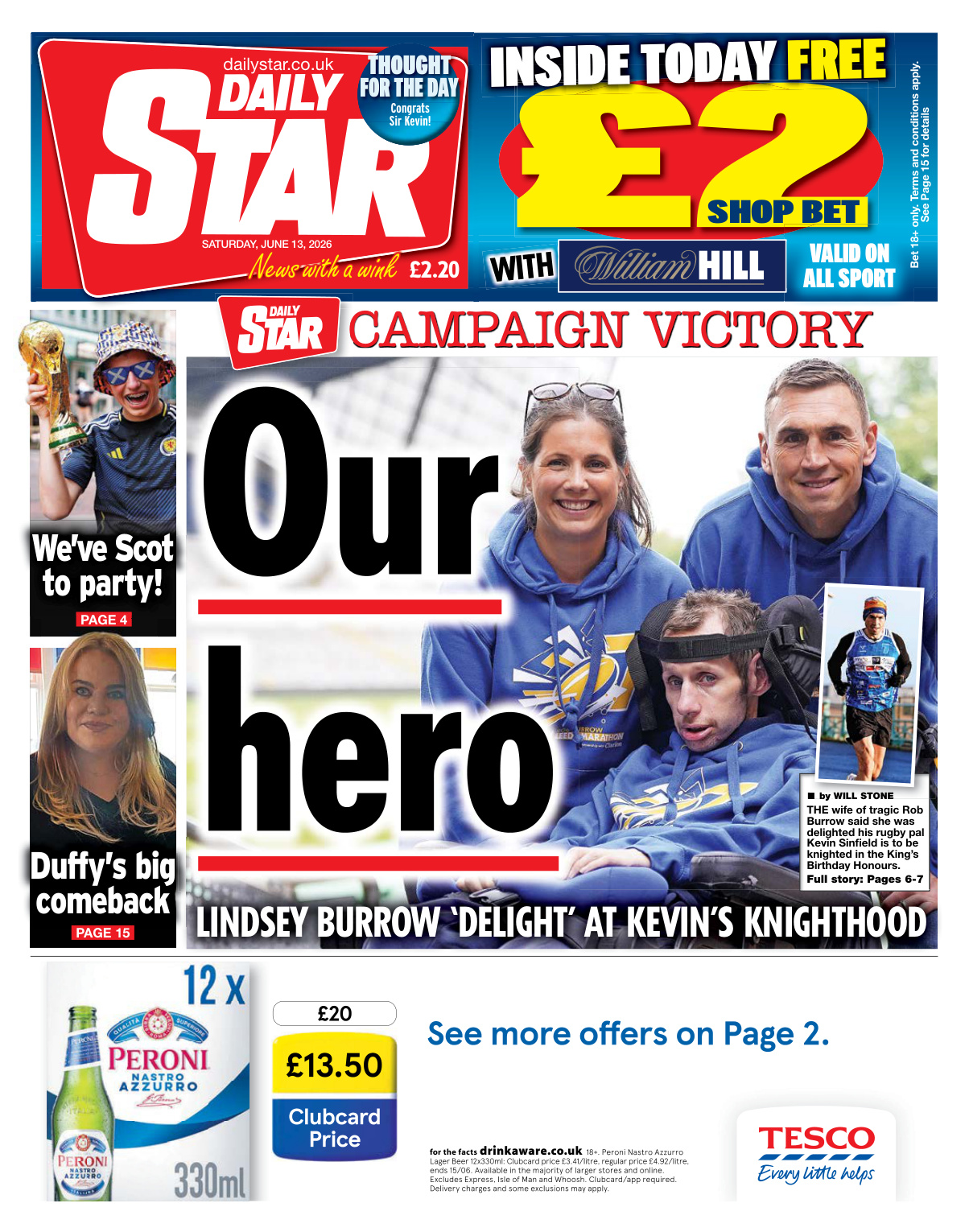 Daily Star June 13 2026 Daily Star Kitap Kapağı