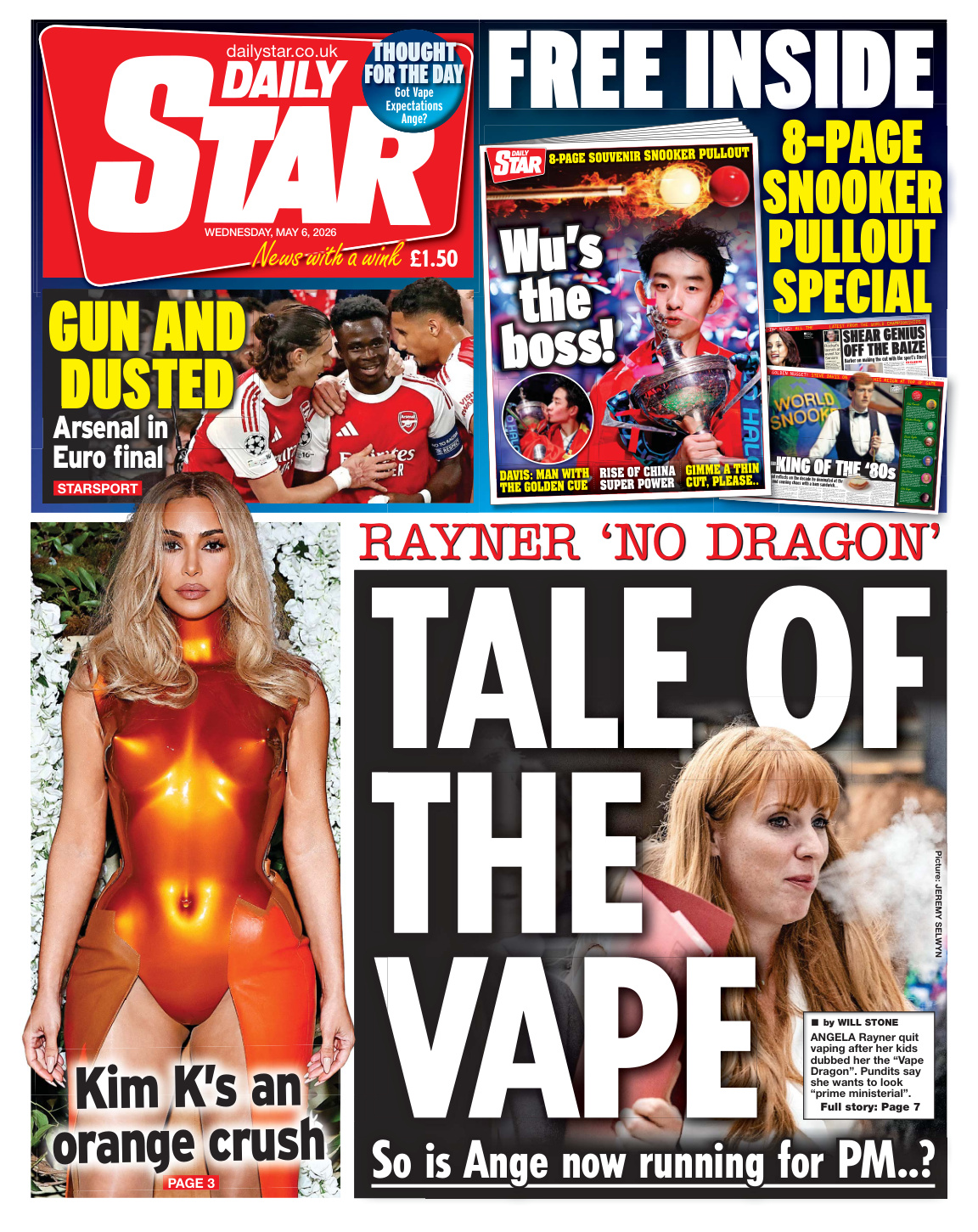 Daily Star - May 06 2026 PDF Download