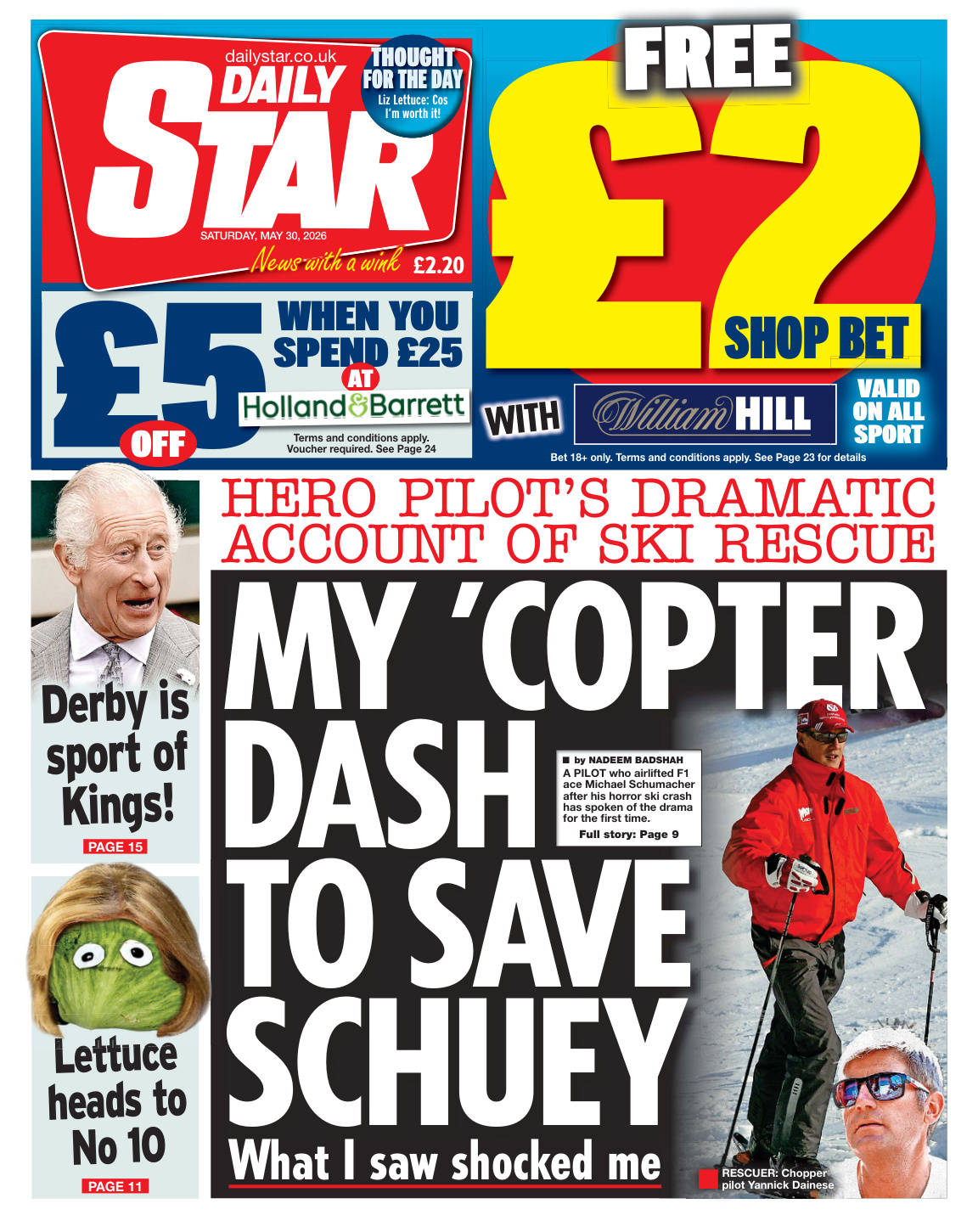 Daily Star May 30 2026 Daily Star Kitap Kapağı