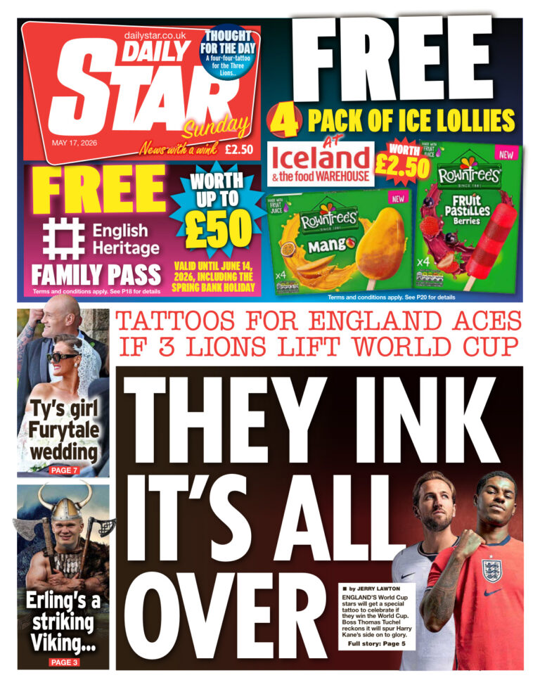 Daily Star Sunday May 17 2026 Daily Star Sunday Kitap Kapağı