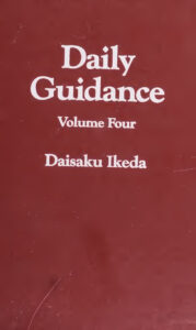 Daily guidance Ikeda daisaku Kitap Kapağı