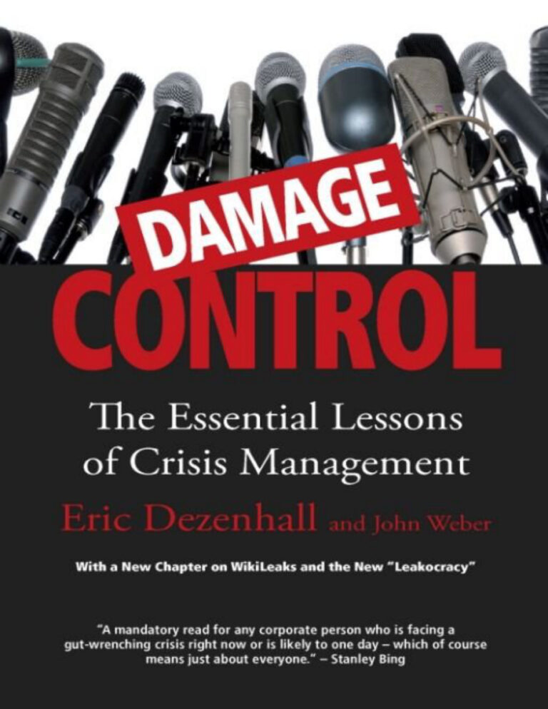 Damage Control Eric Dezenhall Kitap Kapağı