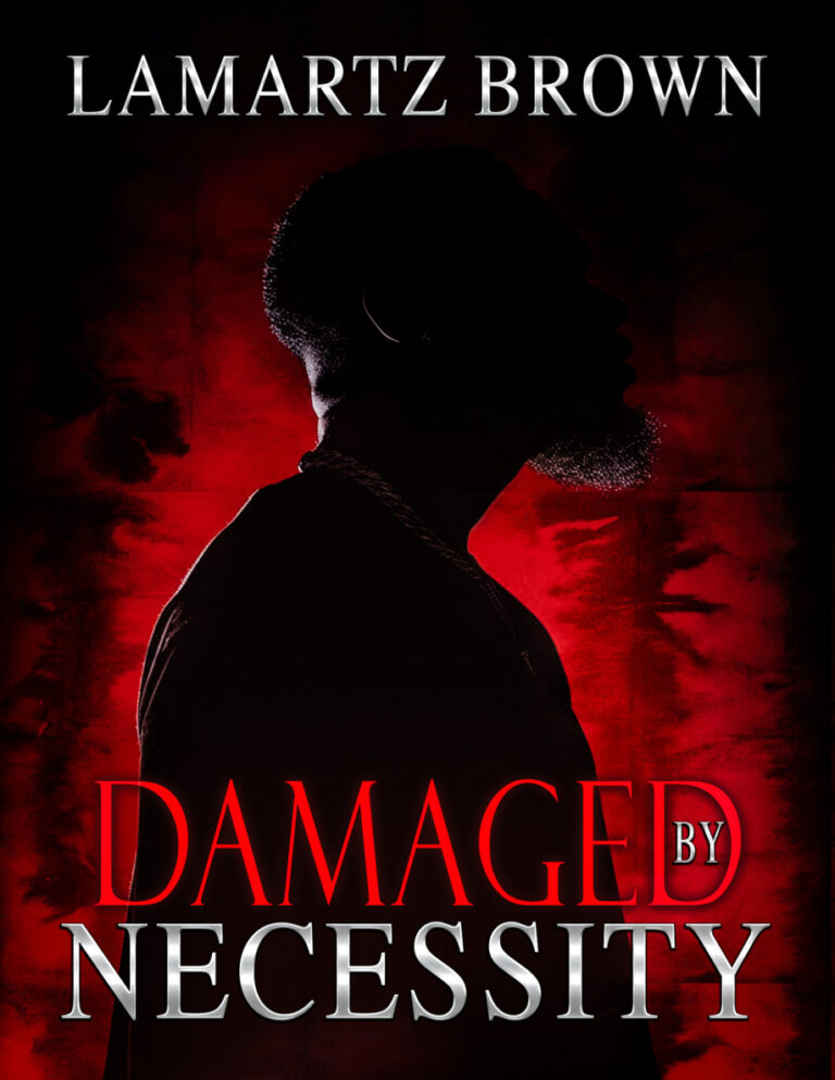 Damaged by necessity Lamartz Brown Kitap Kapağı