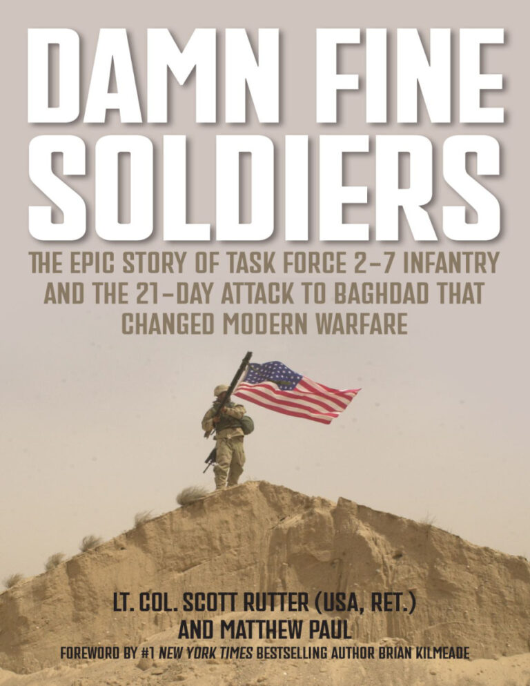 Damn Fine Soldiers Scott Rutter Kitap Kapağı