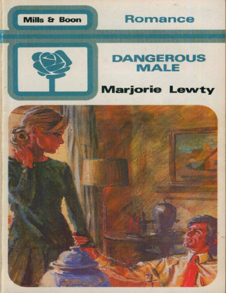 Dangerous male Marjorie lewty Kitap Kapağı