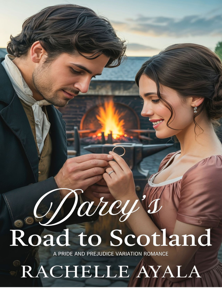 Darcys road to Scotland Rachelle Ayala Kitap Kapağı
