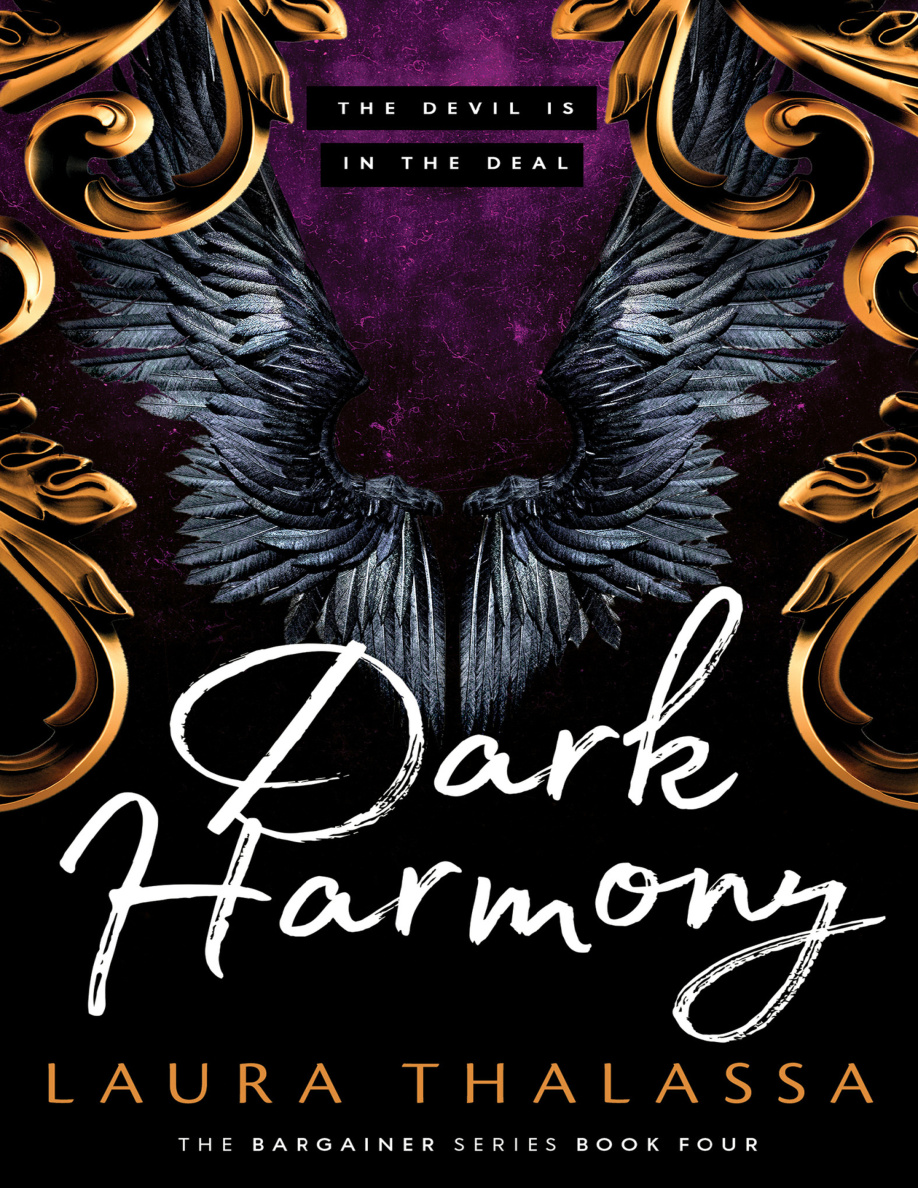 Dark Harmony Bargainer Reihe 4 German Laura Thalassa Kitap Kapağı