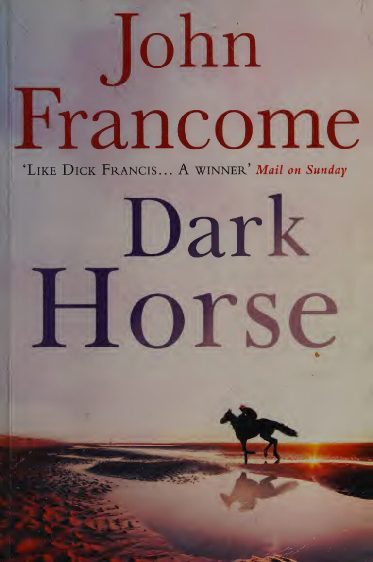 Dark Horse John Francome Kitap Kapağı