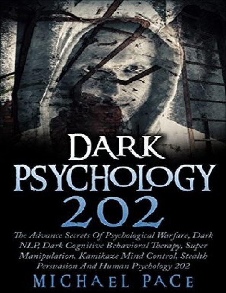 Dark psychology 202 Michael Pace Kitap Kapağı