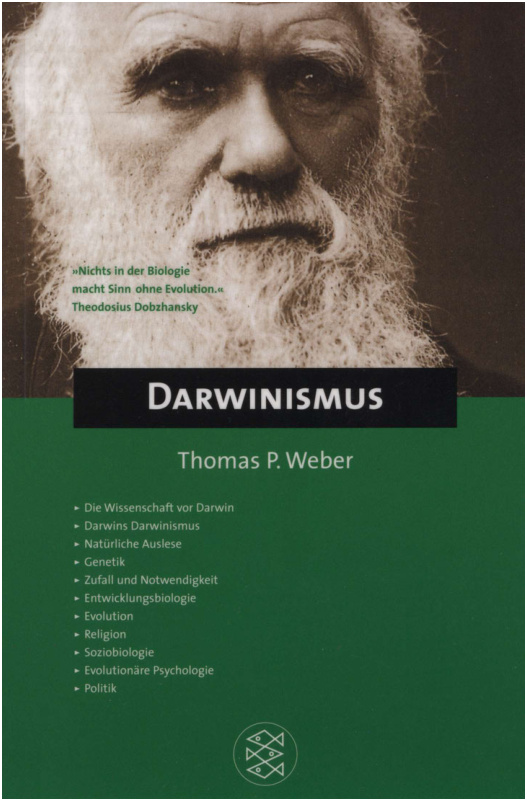 Darwinismus German Edition Weber Thomas P Kitap Kapağı