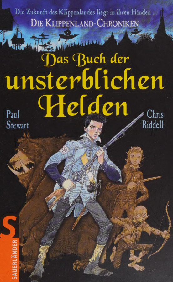Das Buch der unsterblichen Helden German Edition Paul Stewart Kitap Kapağı
