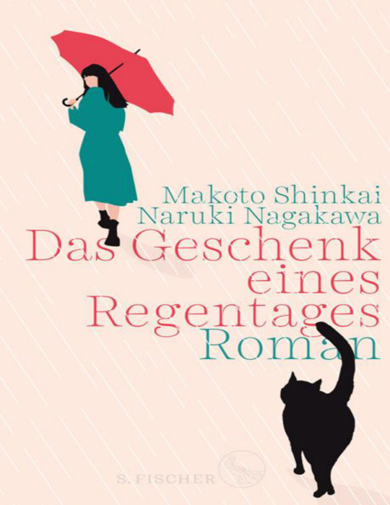 Das Geschenk eines Regentages Roman German Edition Makoto Shinkai Kitap Kapağı