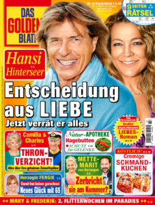 Das Goldene Blatt 12 Oktober 2024 GER Das Goldene Blatt Kitap Kapağı