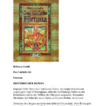 Das Lacheln der Fortuna Rebecca Gable Kitap Kapağı
