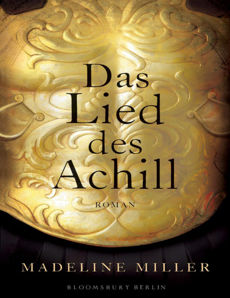 Das Lied des Achill German Edition Madeline Miller Kitap Kapağı