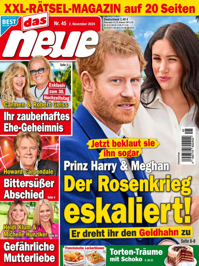 Das Neue Nr45 2 November 2024 Das Neue Kitap Kapağı