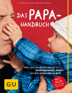 Das Papa Handbuch Alles was Sie wissen mussen zu Schwangerschaft Geburt und dem ersten Jahr zu dritt German Edition Robert Richter Kitap Kapağı