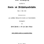 Das Reichsgesetz betreffend die Erwerbs und Wirthschaftsgenossenschaften vom 1 Mai 1889 German Edition Ludolf Parisius Kitap Kapağı