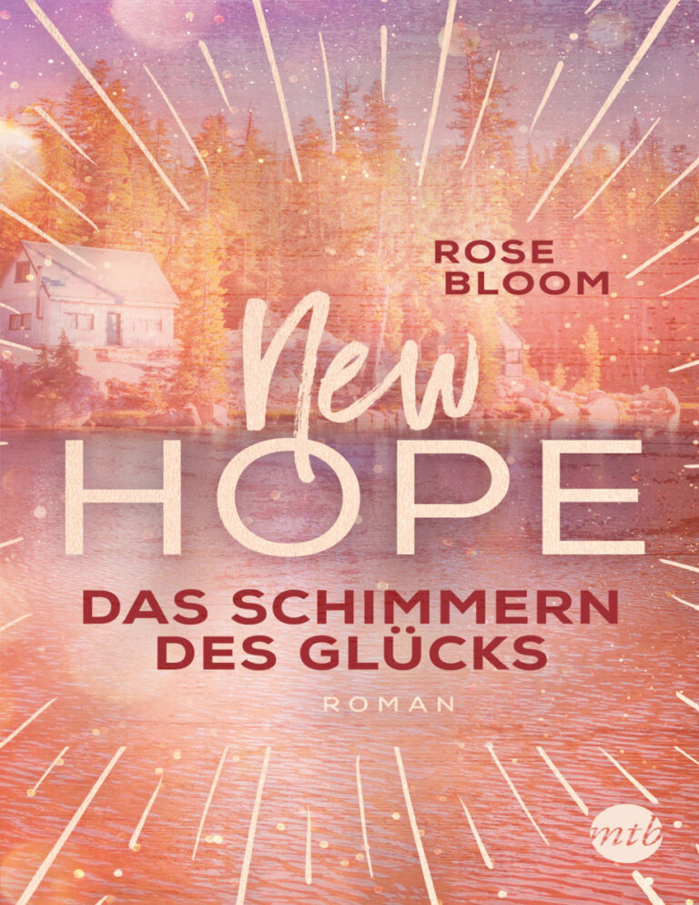 Das Schimmern des Glucks German Edition Rose Bloom Kitap Kapağı