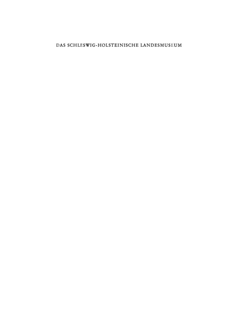 Das Schleswig Holsteinische Landesmuseum German Edition Ernst Schlee Kitap Kapağı