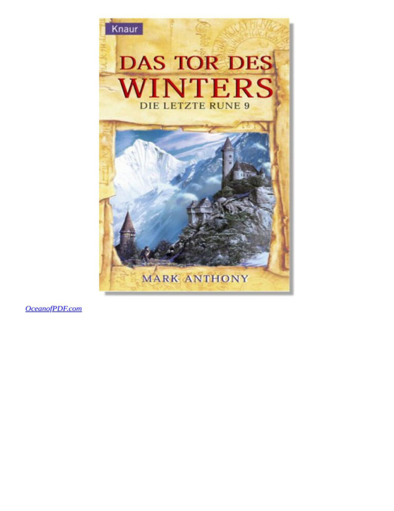 Das Tor des Winters Anthony Mark Kitap Kapağı