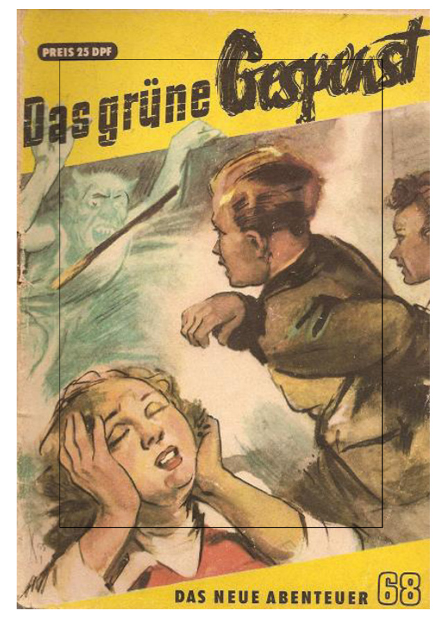 Das grune Gespenst German Edition Bengsch Gerhard Kitap Kapağı