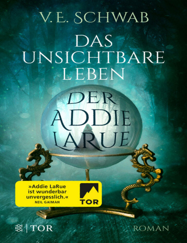 Das unsichtbare Leben der Addie Larue German Edition VE Schwab Kitap Kapağı