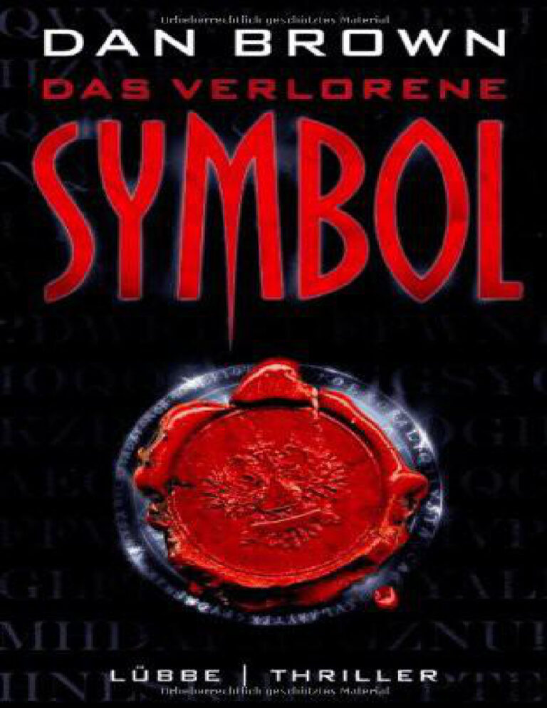 Das verlorene Symbol German Edition Dan Brown Kitap Kapağı