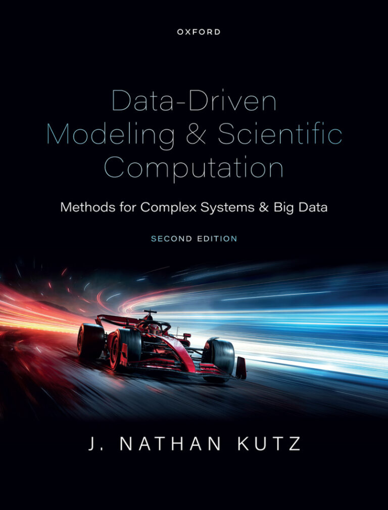 Data Driven Modeling n Scientific Computation J Nathan Kutz Kitap Kapağı