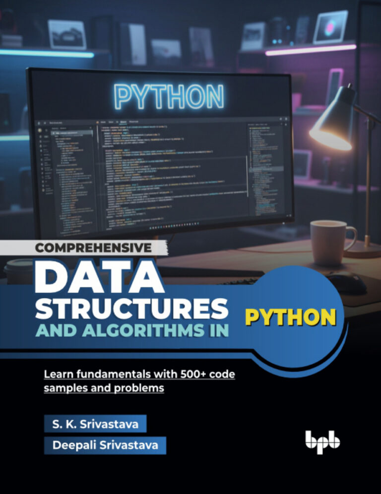 Data Structures and Algorithms in Python S K Srivastava Kitap Kapağı