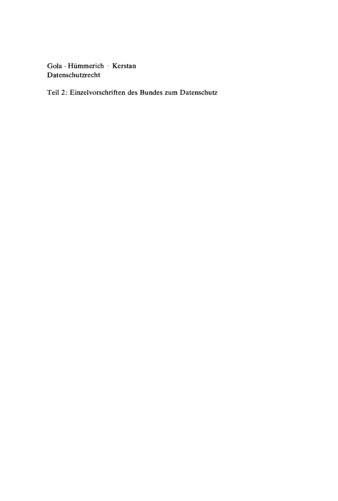 Datenschutzrecht German Edition Peter Gola Kitap Kapağı