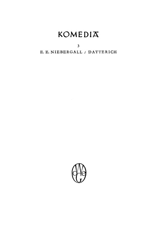 Datterich German Edition Ernst E Niebergall Kitap Kapağı