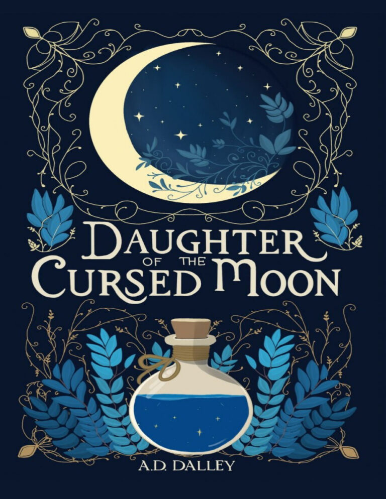 Daughter of the Cursed Moon AD Dalley Kitap Kapağı