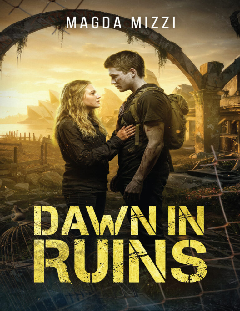 Dawn in Ruins Magda Mizzi Kitap Kapağı