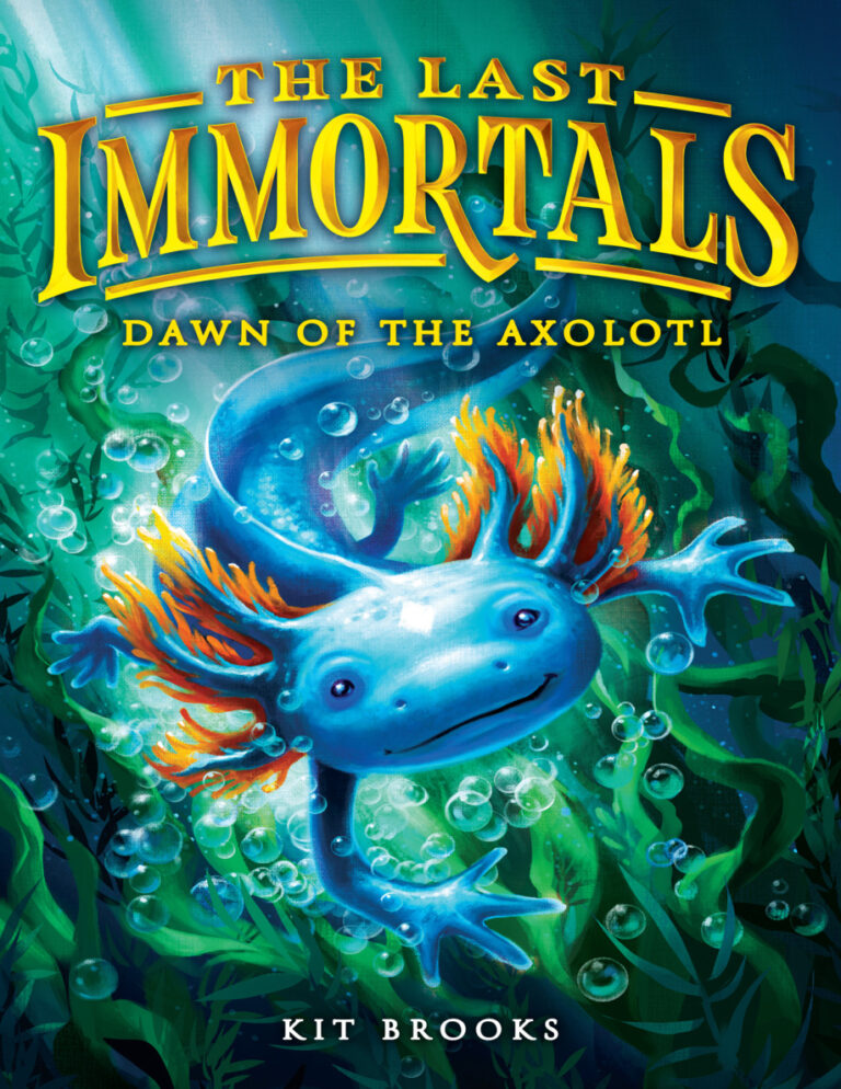Dawn of the Axolotl Kit Brooks Kitap Kapağı