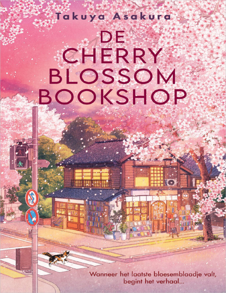 De Cherry blossom bookshop Dutch Edition Takuya Asakura Kitap Kapağı